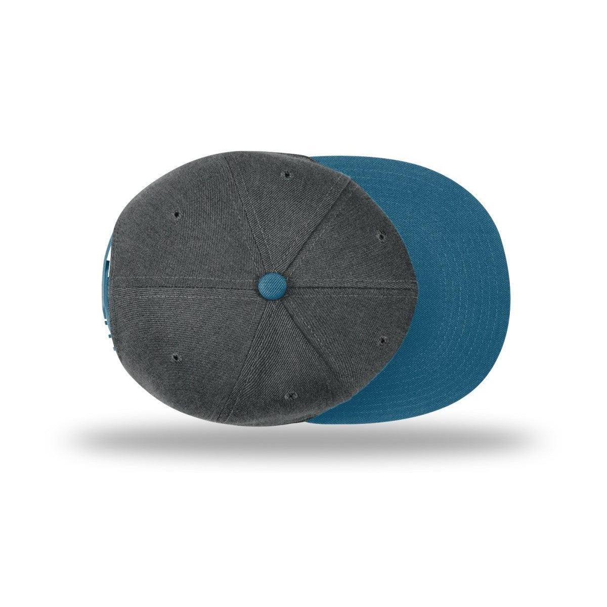no-logo Richardson Wool Flatbill Snapback-Richardson-Thread Logic