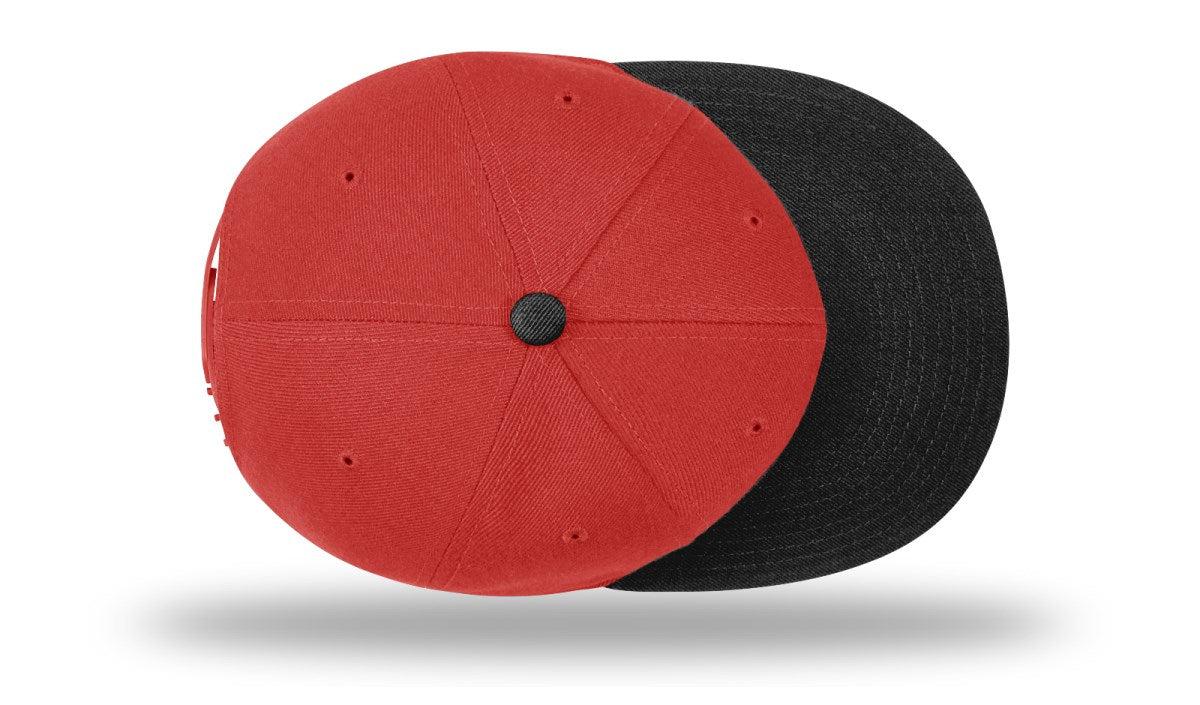 no-logo Richardson Wool Flatbill Snapback-Richardson-Thread Logic