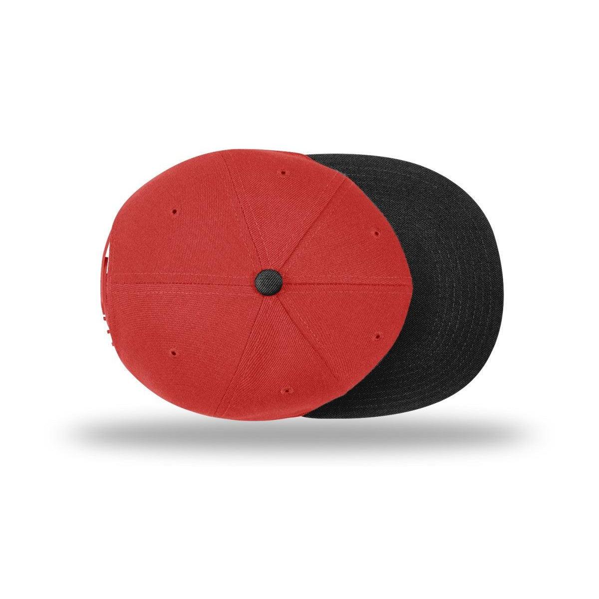 no-logo Richardson Wool Flatbill Snapback-Richardson-Thread Logic