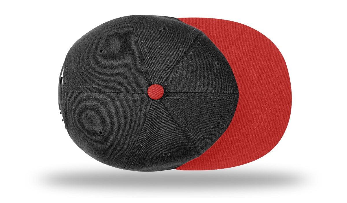 no-logo Richardson Wool Flatbill Snapback-Richardson-Thread Logic