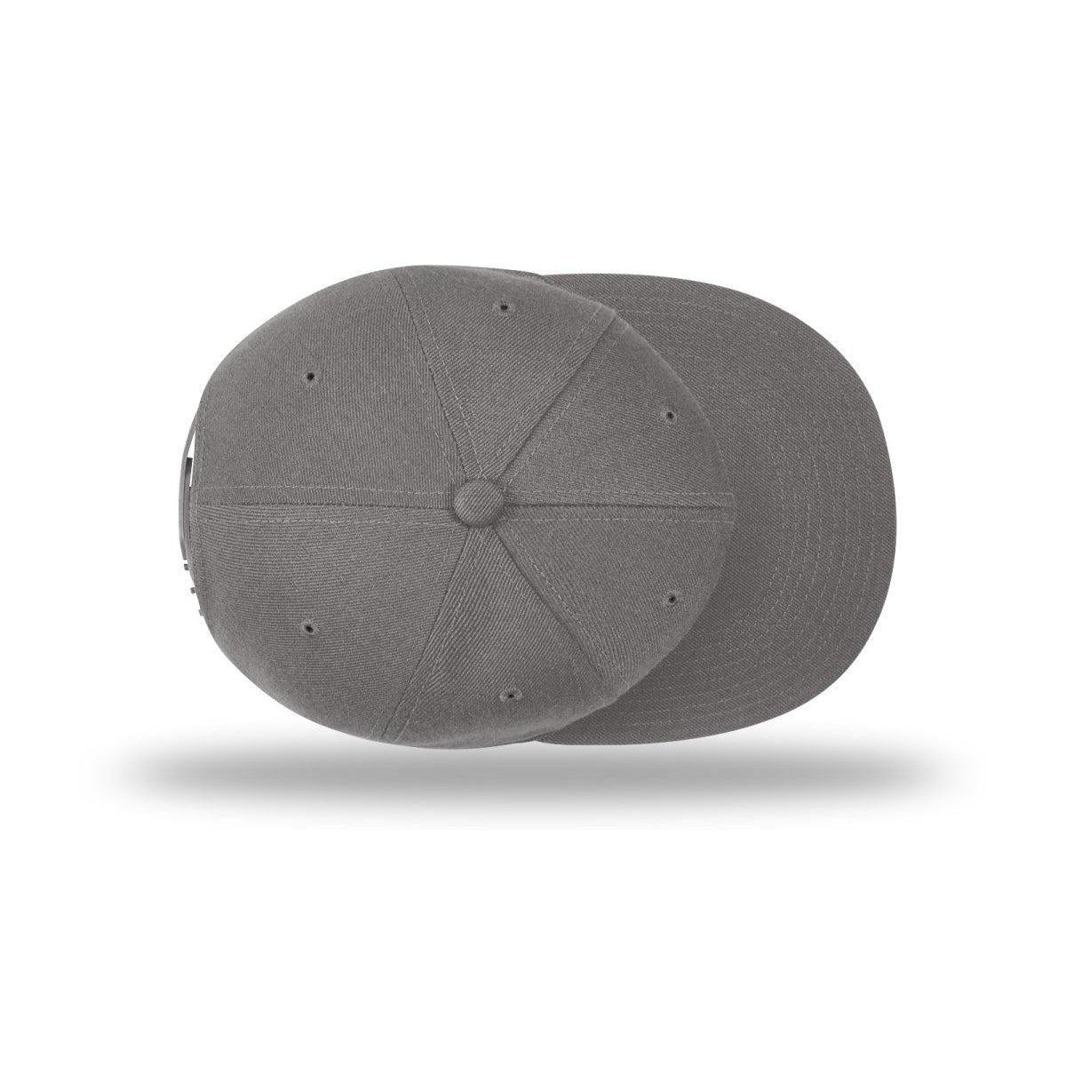 no-logo Richardson Wool Flatbill Snapback-Richardson-Thread Logic