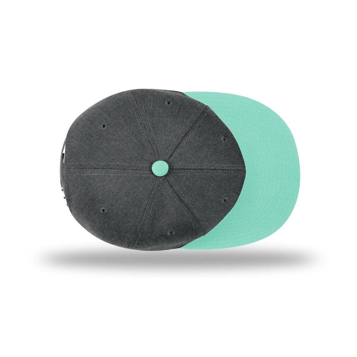 no-logo Richardson Wool Flatbill Snapback-Richardson-Thread Logic