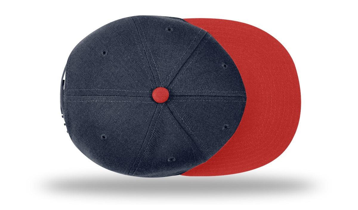 no-logo Richardson Wool Flatbill Snapback-Richardson-Thread Logic