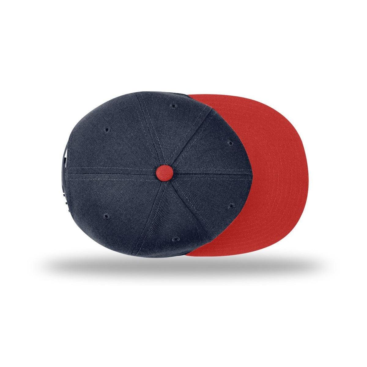 no-logo Richardson Wool Flatbill Snapback-Richardson-Thread Logic