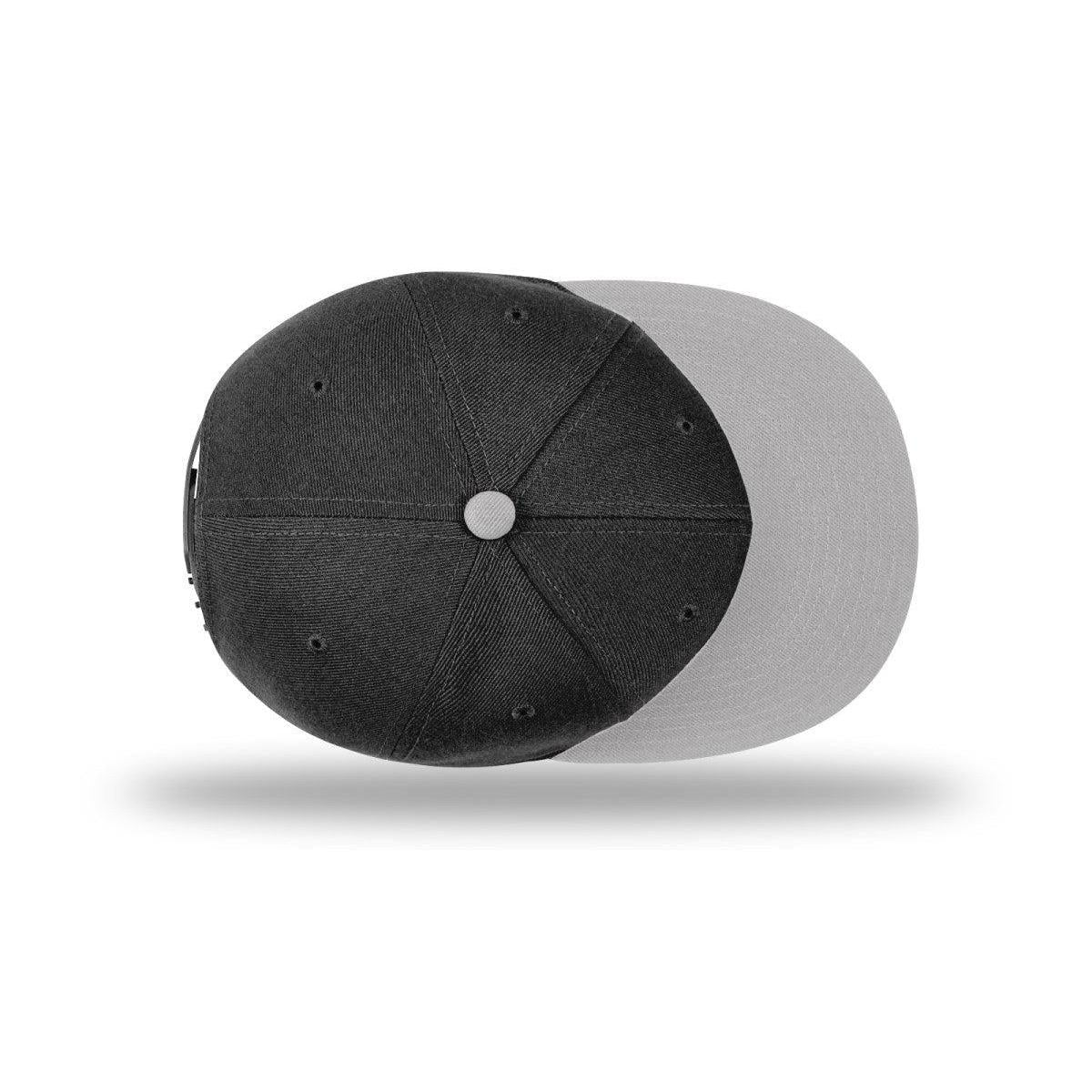 no-logo Richardson Wool Flatbill Snapback-Richardson-Thread Logic