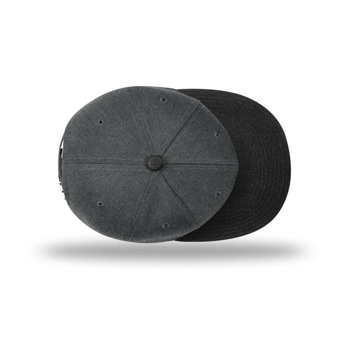 no-logo Richardson Wool Flatbill Snapback-Richardson-Thread Logic