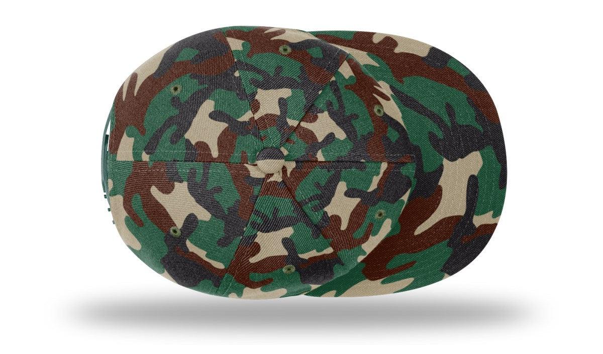 no-logo Richardson Wool Flatbill Snapback-Richardson-Thread Logic