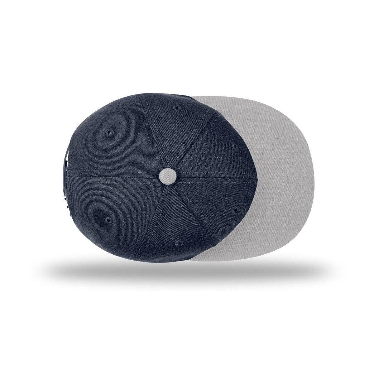 no-logo Richardson Wool Flatbill Snapback-Richardson-Thread Logic