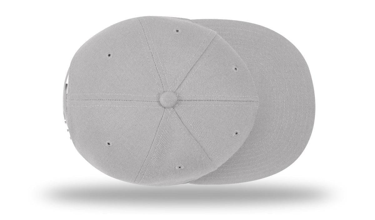 no-logo Richardson Wool Flatbill Snapback-Richardson-Thread Logic