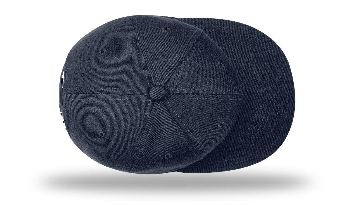 no-logo Richardson Wool Flatbill Snapback-Richardson-Thread Logic