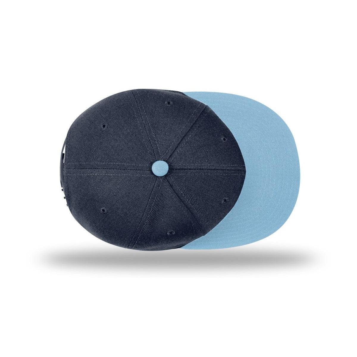 no-logo Richardson Wool Flatbill Snapback-Richardson-Thread Logic