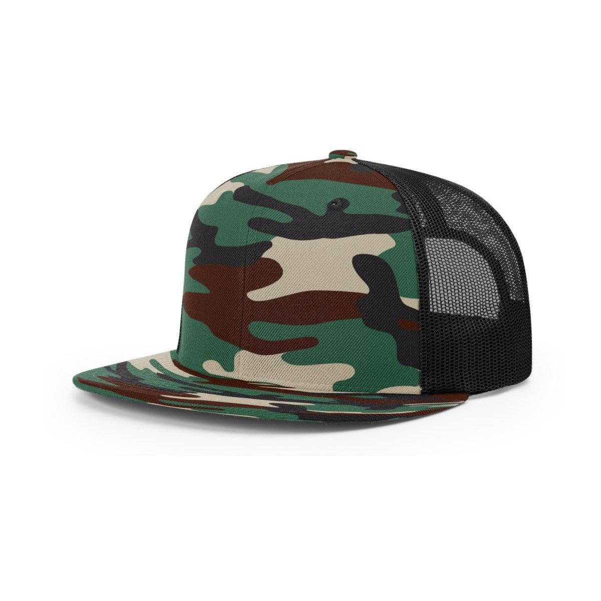 no-logo Richardson Wool Blend Flatbill Trucker-Richardson-Thread Logic