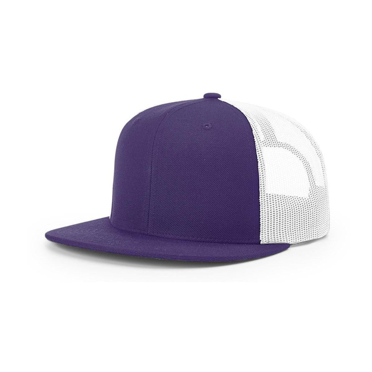 no-logo Richardson Wool Blend Flatbill Trucker-Richardson-Thread Logic