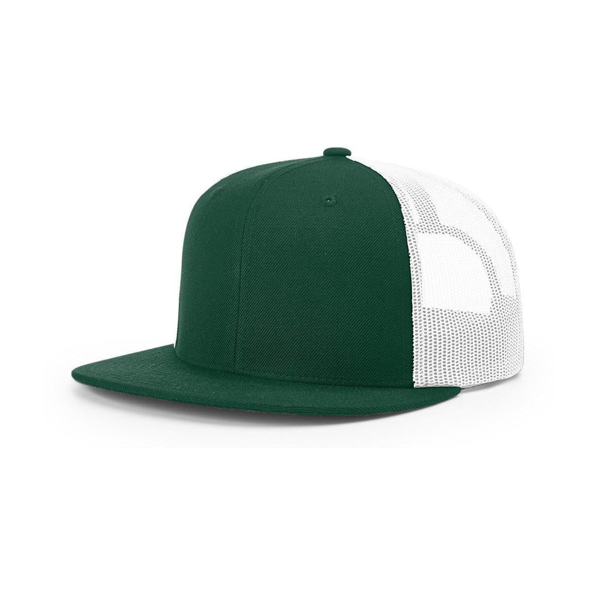 no-logo Richardson Wool Blend Flatbill Trucker-Richardson-Thread Logic