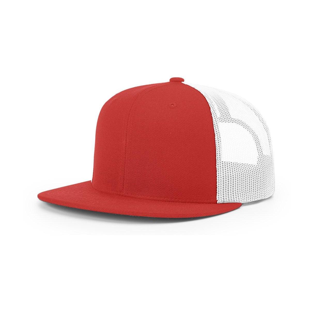 no-logo Richardson Wool Blend Flatbill Trucker-Richardson-Thread Logic