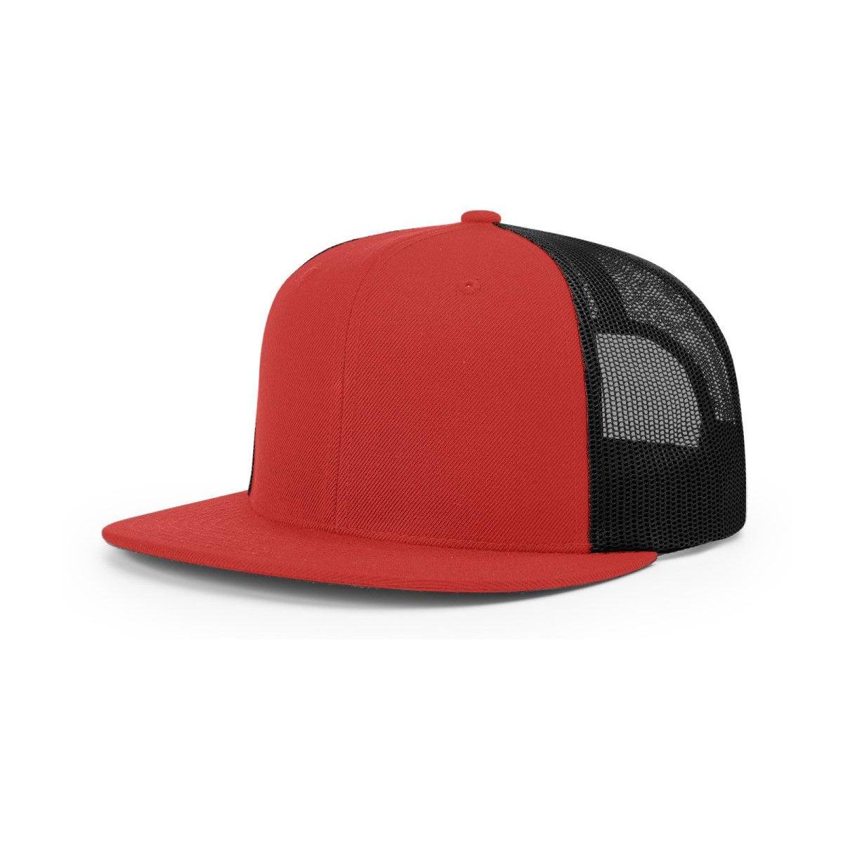 no-logo Richardson Wool Blend Flatbill Trucker-Richardson-Thread Logic