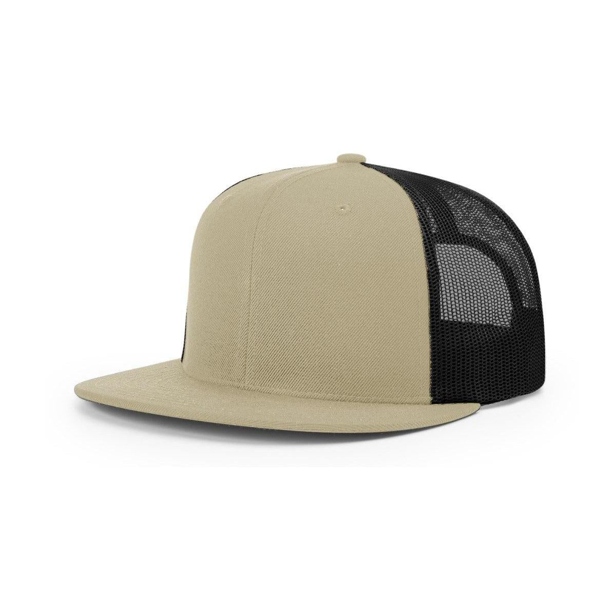 no-logo Richardson Wool Blend Flatbill Trucker-Richardson-Thread Logic