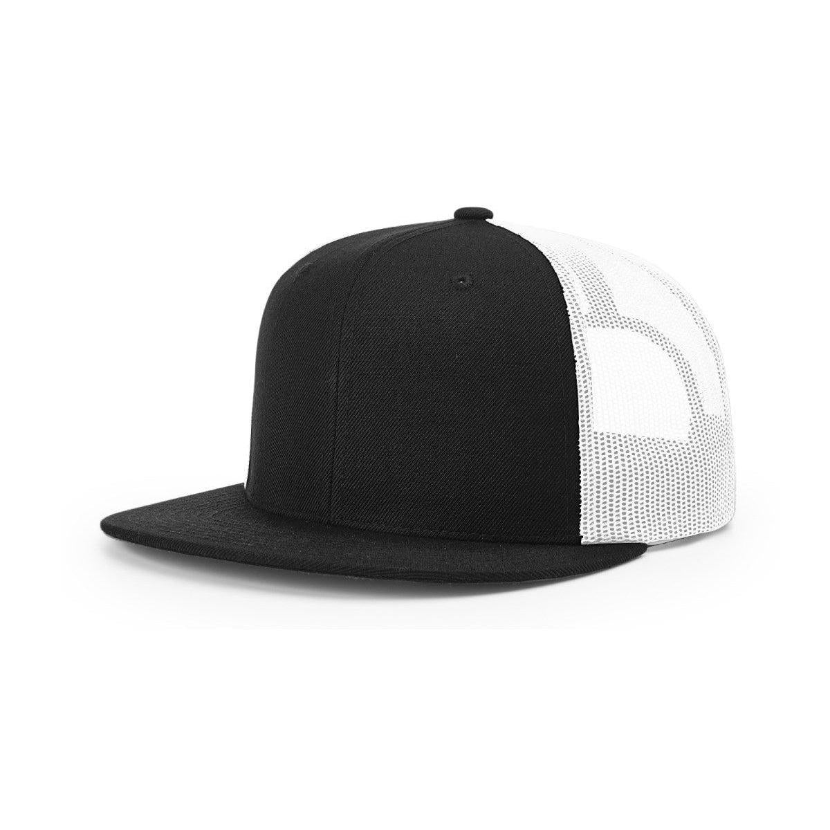 no-logo Richardson Wool Blend Flatbill Trucker-Richardson-Thread Logic