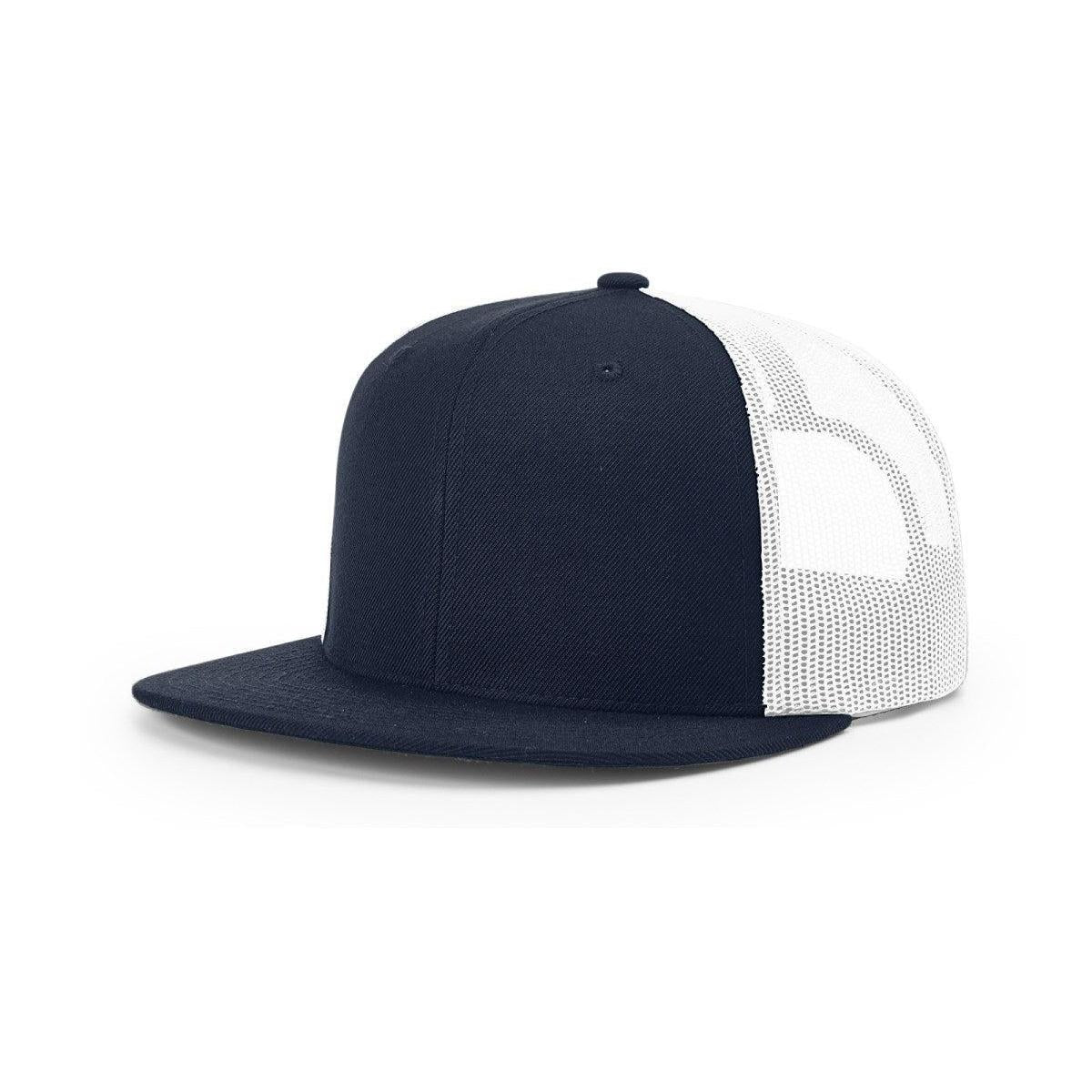no-logo Richardson Wool Blend Flatbill Trucker-Richardson-Thread Logic