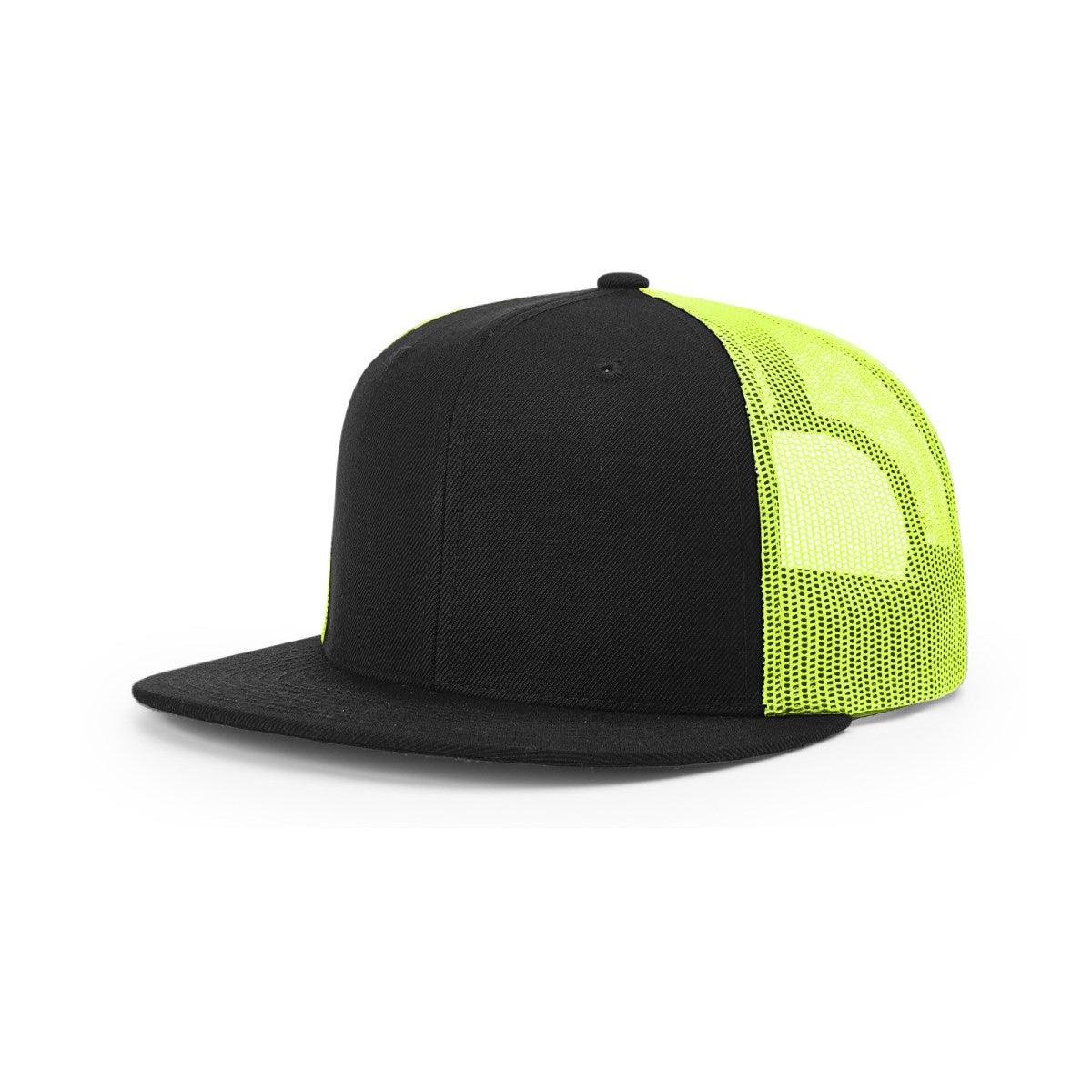 no-logo Richardson Wool Blend Flatbill Trucker-Richardson-Thread Logic