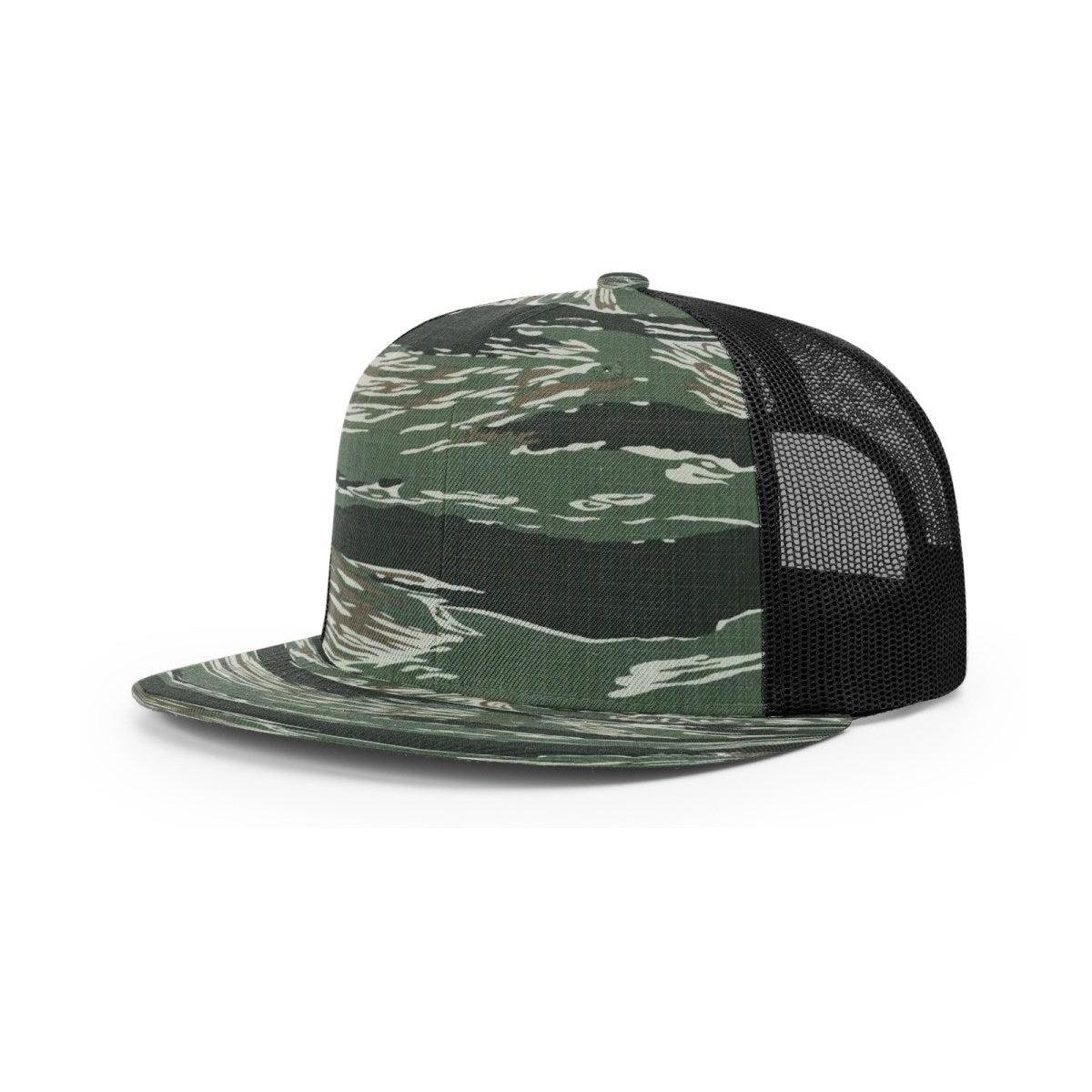 no-logo Richardson Wool Blend Flatbill Trucker-Richardson-Thread Logic
