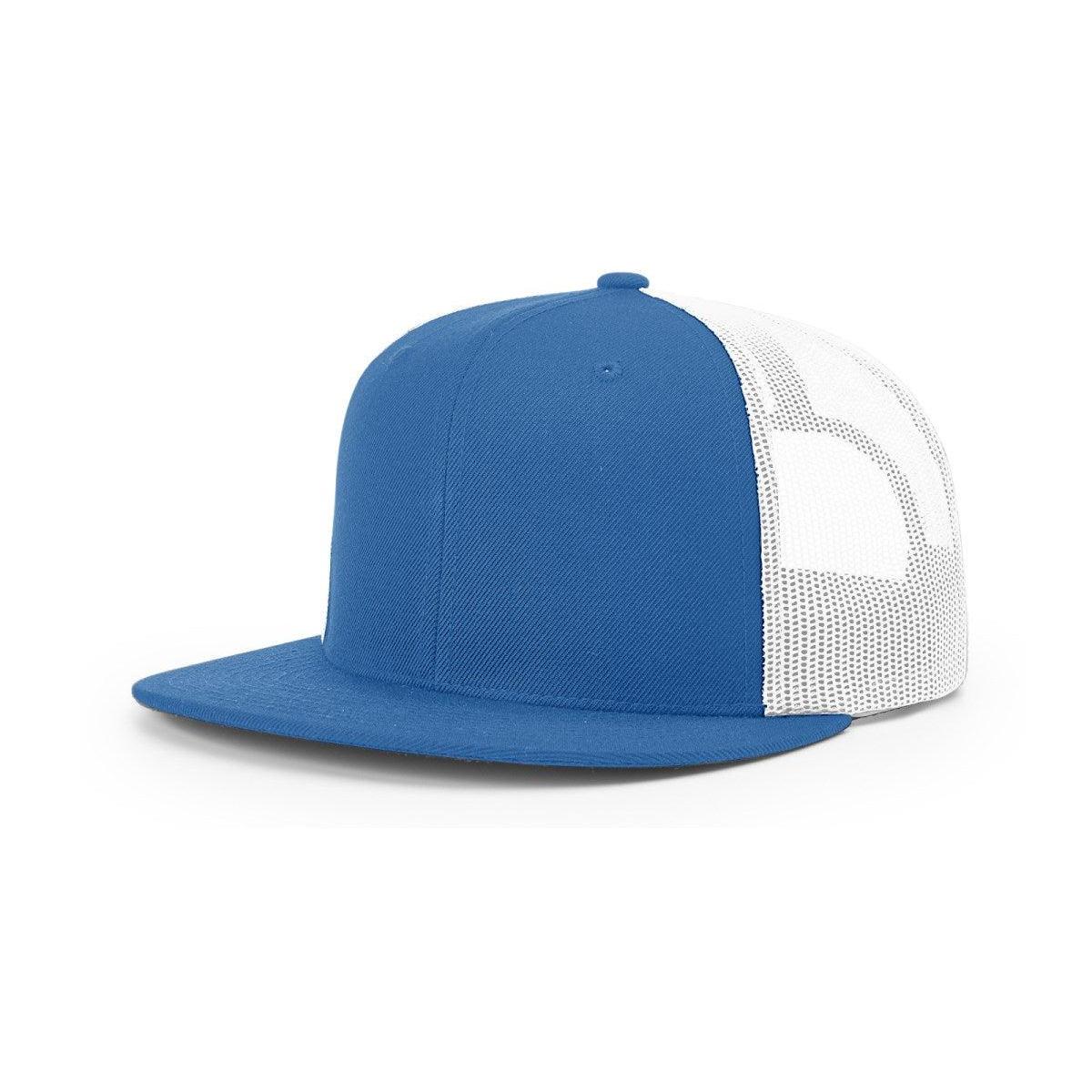 no-logo Richardson Wool Blend Flatbill Trucker-Richardson-Thread Logic
