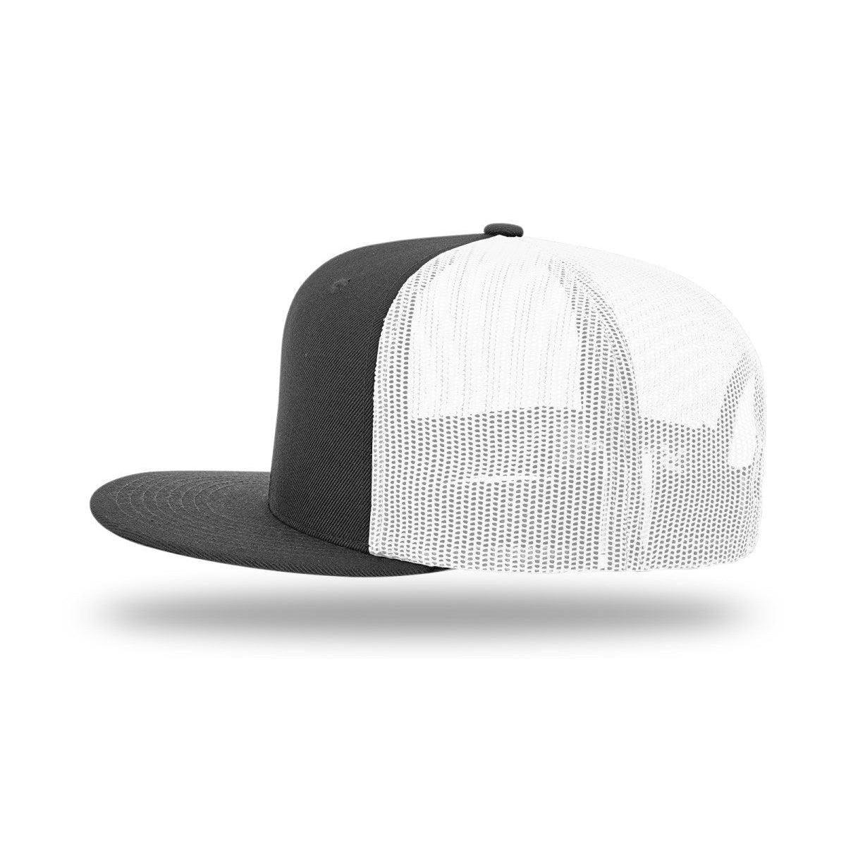 no-logo Richardson Wool Blend Flatbill Trucker-Richardson-Thread Logic