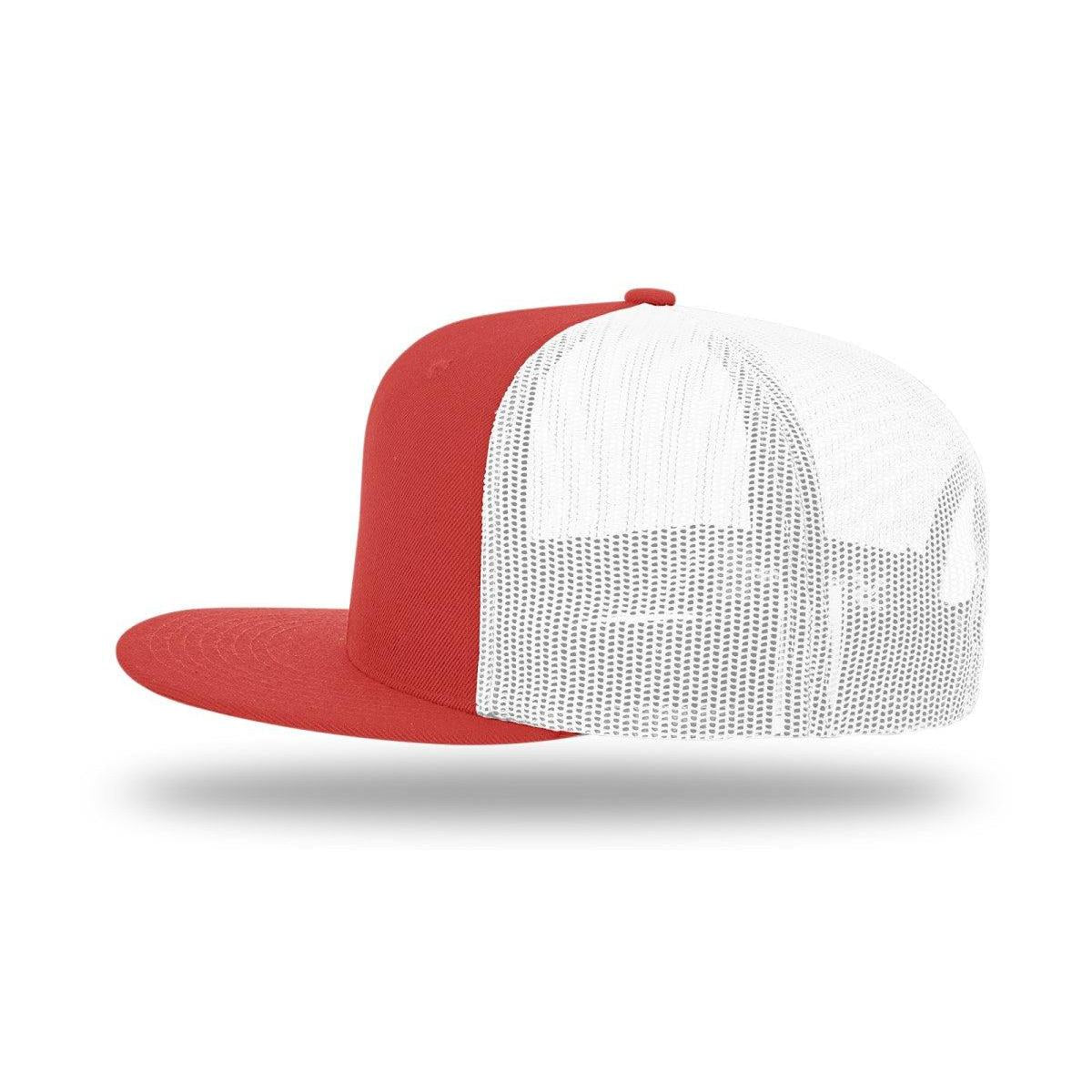 no-logo Richardson Wool Blend Flatbill Trucker-Richardson-Thread Logic