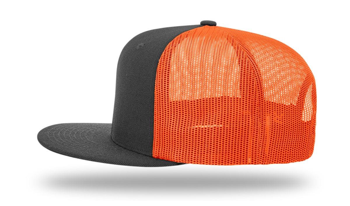 no-logo Richardson Wool Blend Flatbill Trucker-Richardson-Thread Logic