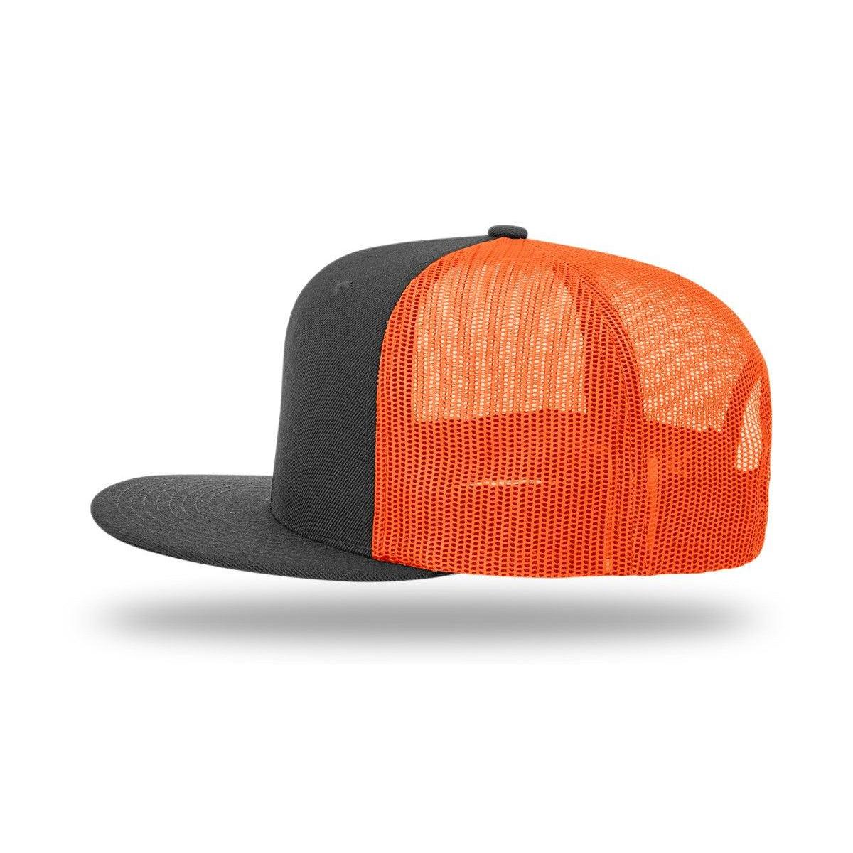 no-logo Richardson Wool Blend Flatbill Trucker-Richardson-Thread Logic