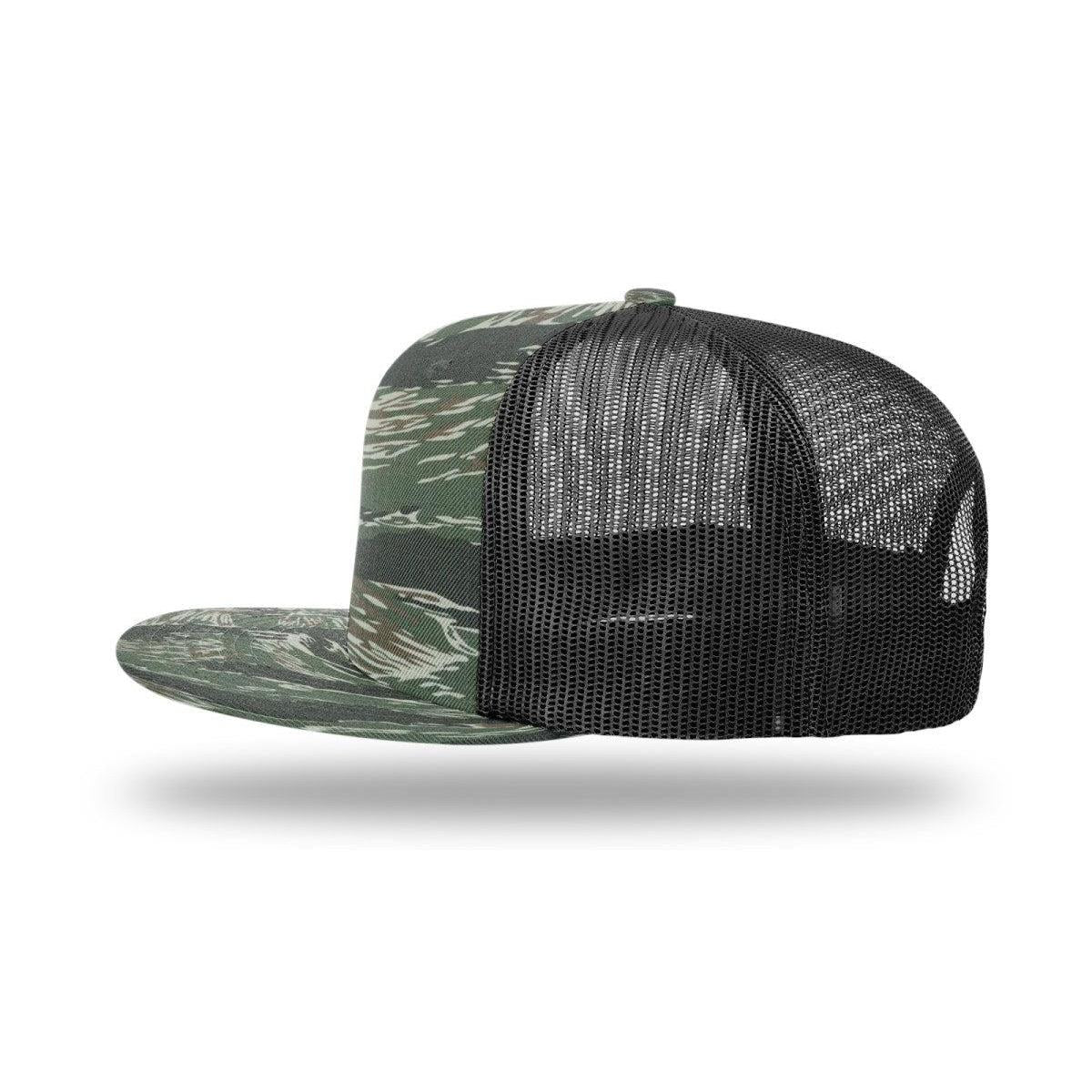 no-logo Richardson Wool Blend Flatbill Trucker-Richardson-Thread Logic