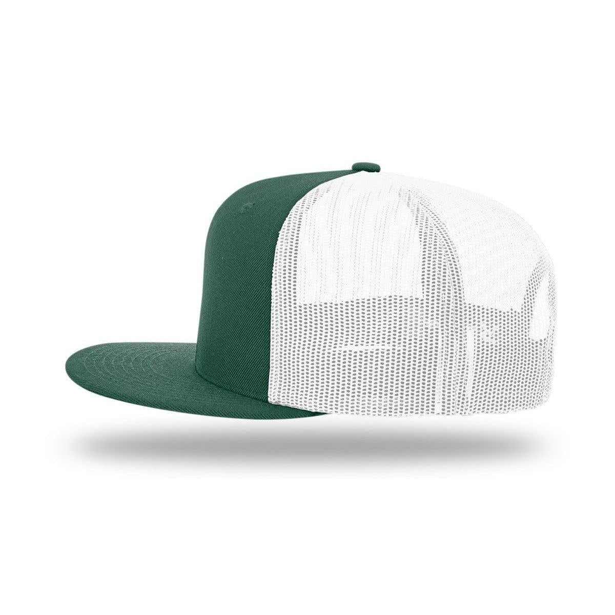 no-logo Richardson Wool Blend Flatbill Trucker-Richardson-Thread Logic