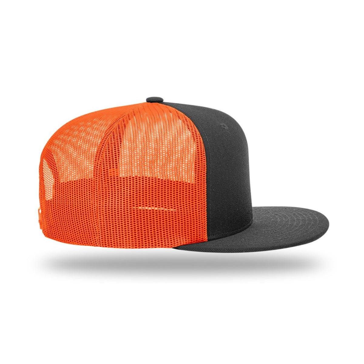 no-logo Richardson Wool Blend Flatbill Trucker-Richardson-Thread Logic