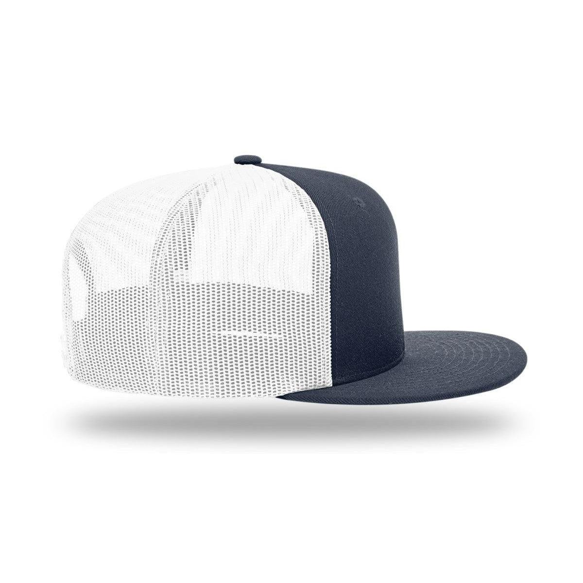 no-logo Richardson Wool Blend Flatbill Trucker-Richardson-Thread Logic