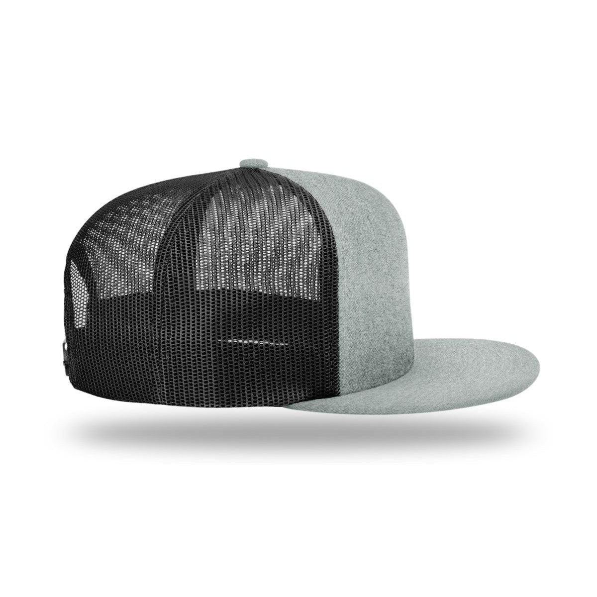 no-logo Richardson Wool Blend Flatbill Trucker-Richardson-Thread Logic