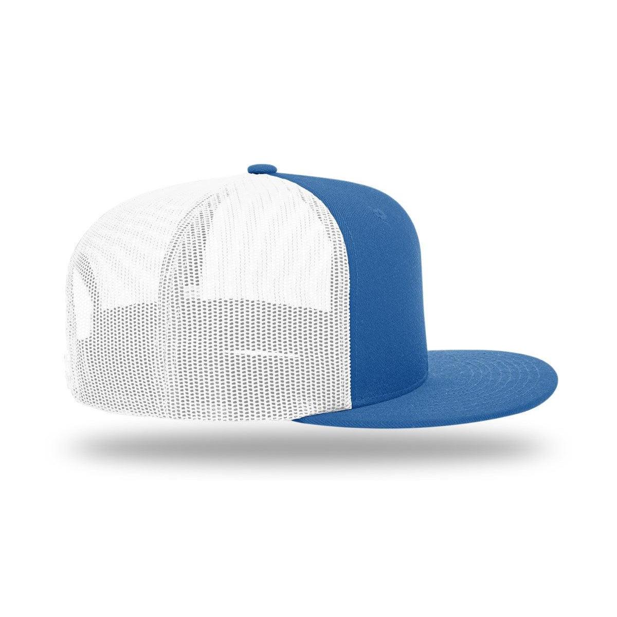no-logo Richardson Wool Blend Flatbill Trucker-Richardson-Thread Logic