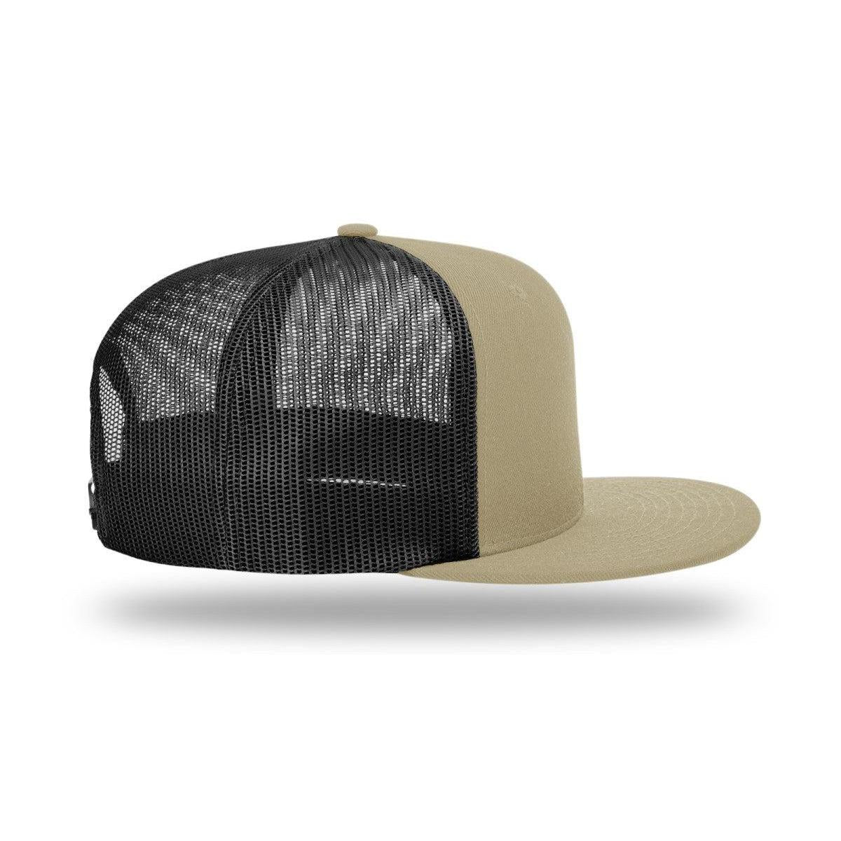 no-logo Richardson Wool Blend Flatbill Trucker-Richardson-Thread Logic