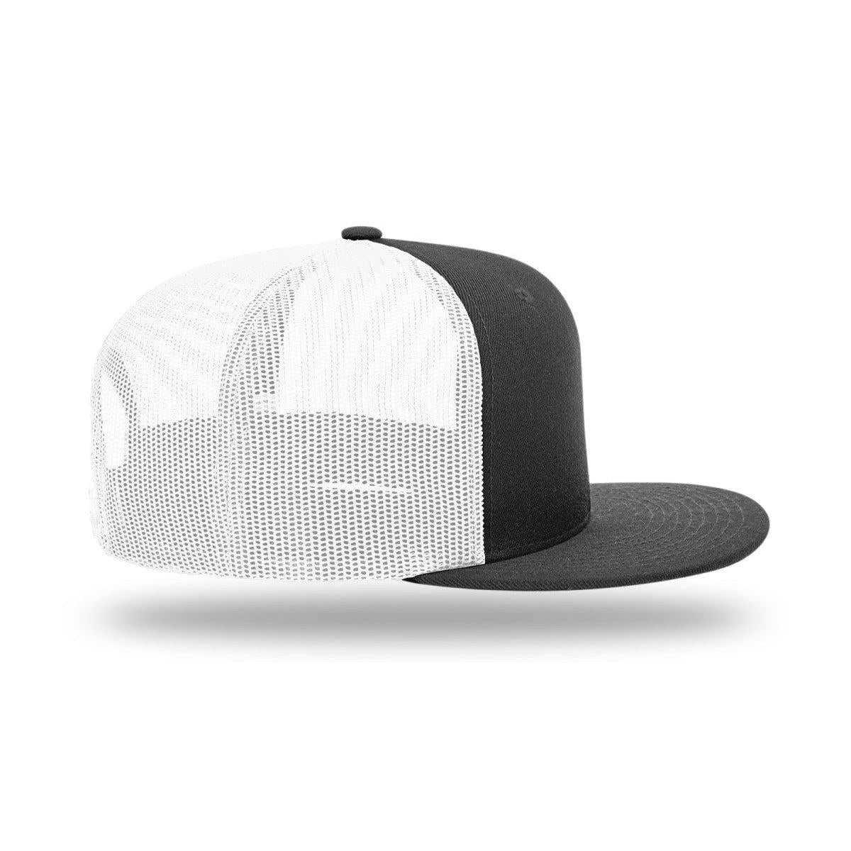 no-logo Richardson Wool Blend Flatbill Trucker-Richardson-Thread Logic
