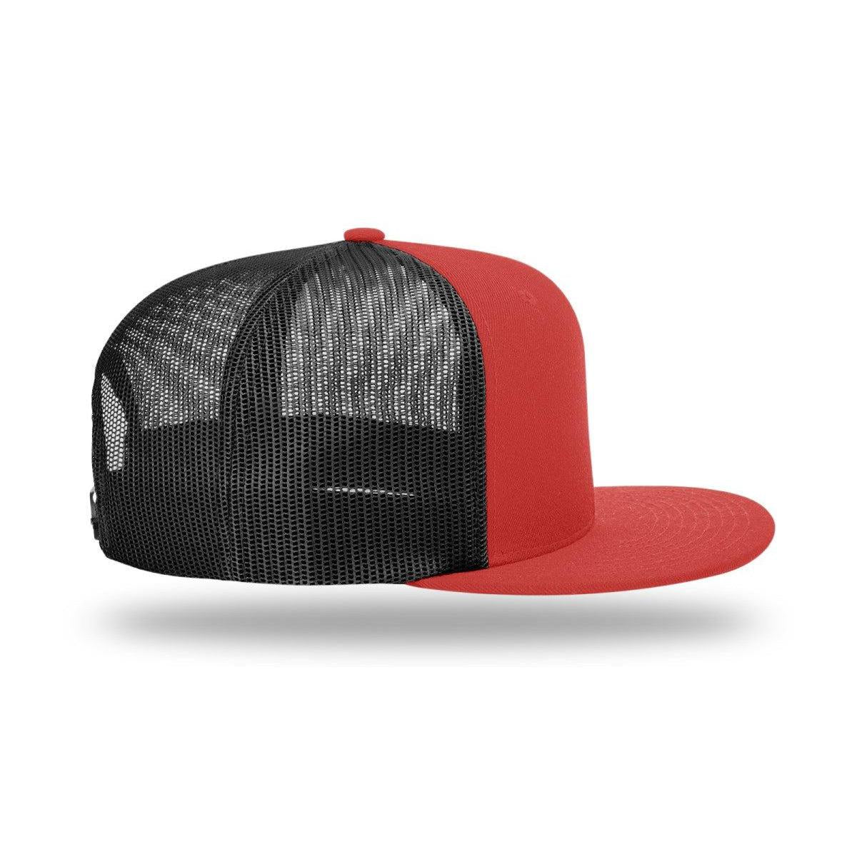 no-logo Richardson Wool Blend Flatbill Trucker-Richardson-Thread Logic