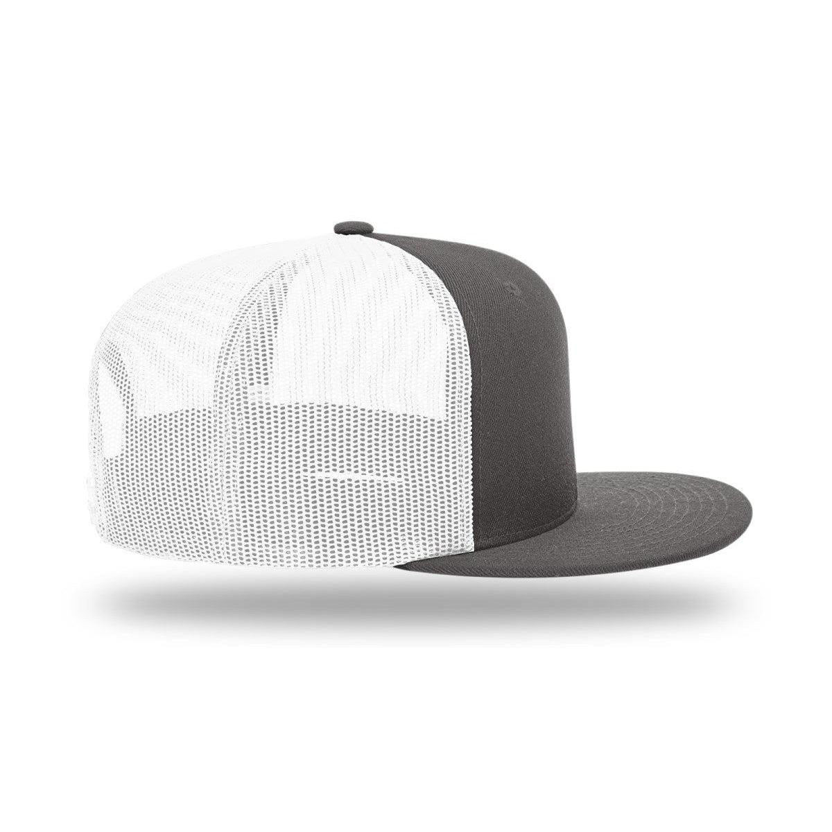 no-logo Richardson Wool Blend Flatbill Trucker-Richardson-Thread Logic