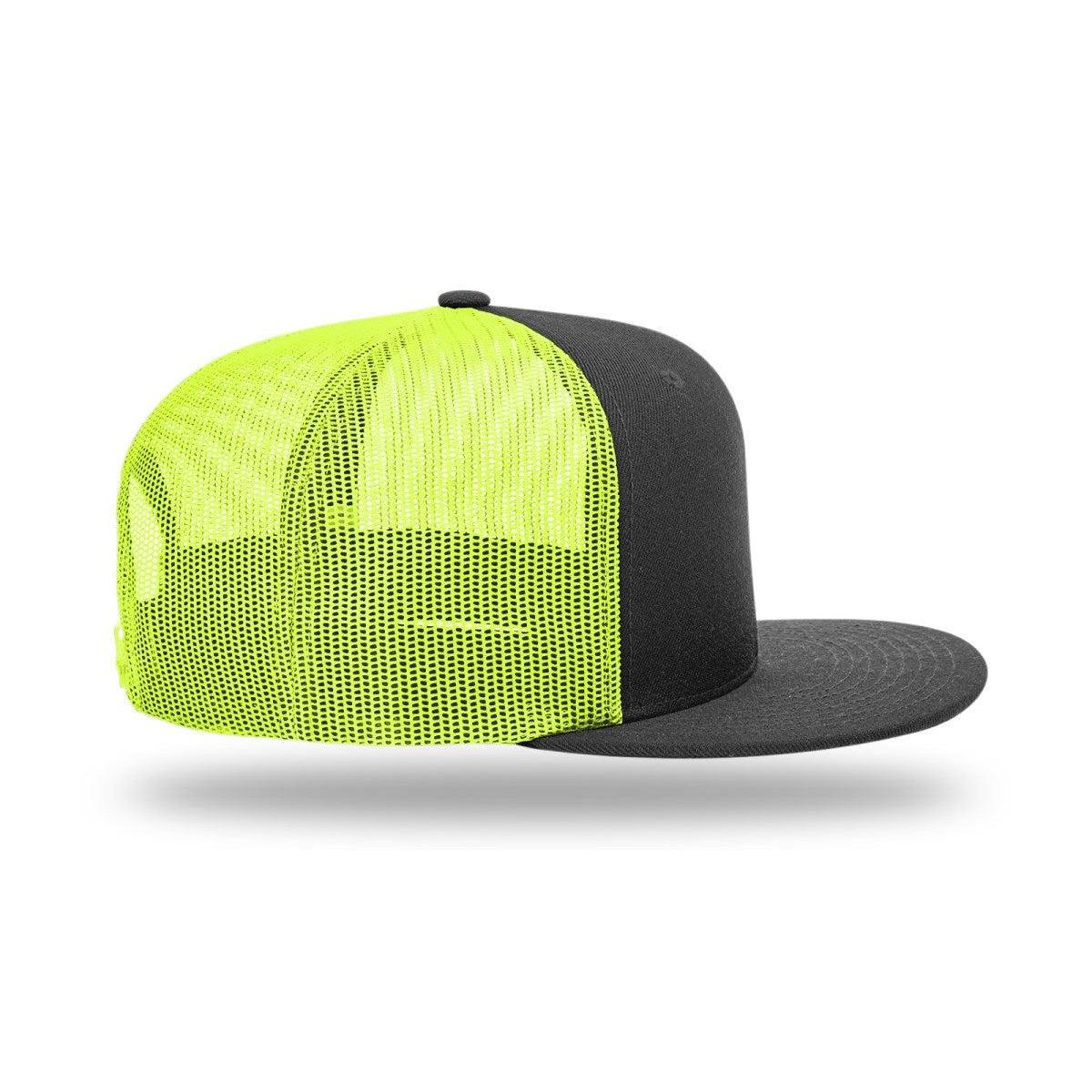 no-logo Richardson Wool Blend Flatbill Trucker-Richardson-Thread Logic