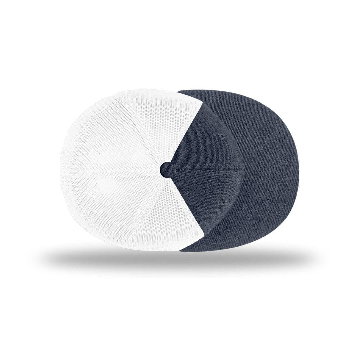 no-logo Richardson Wool Blend Flatbill Trucker-Richardson-Thread Logic