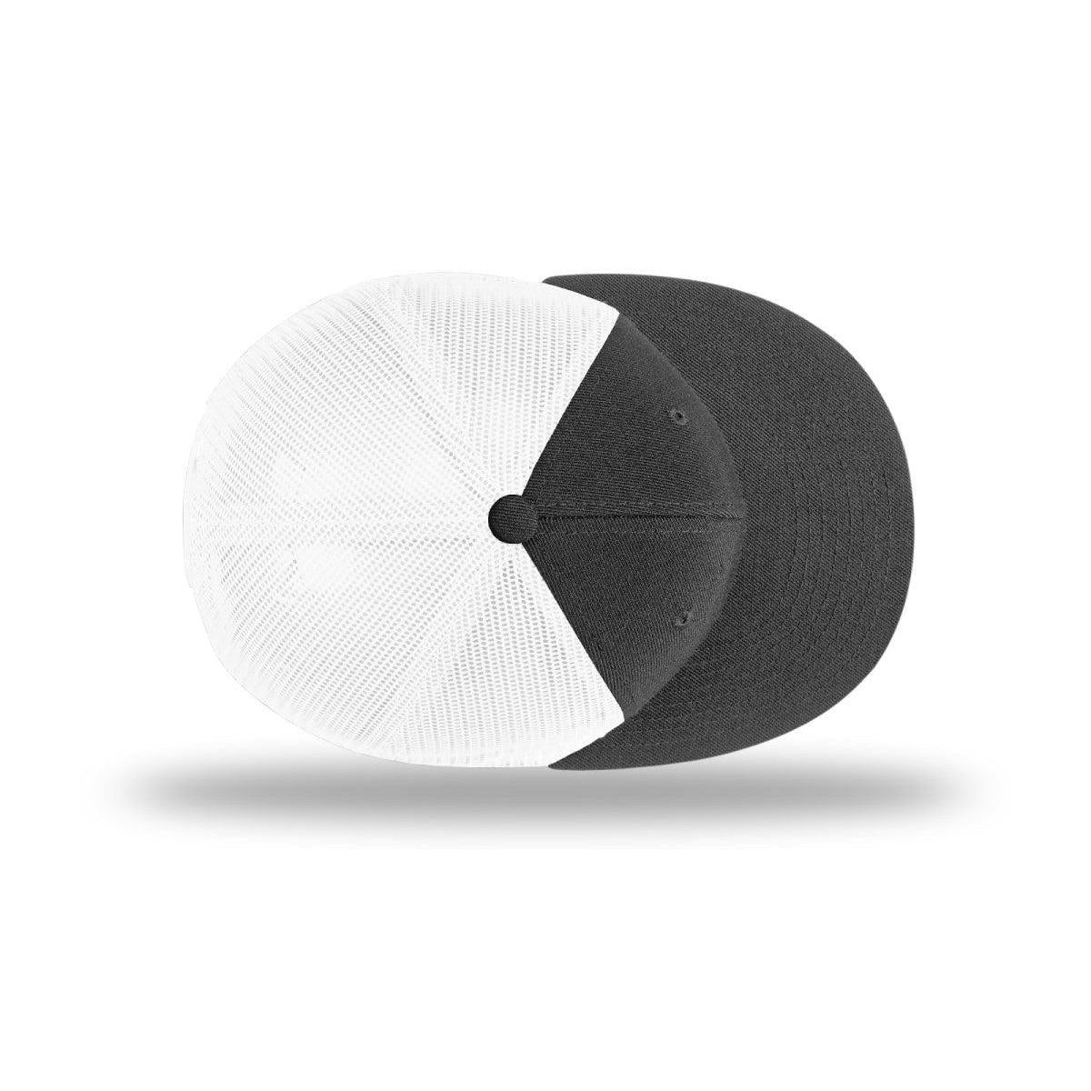 no-logo Richardson Wool Blend Flatbill Trucker-Richardson-Thread Logic