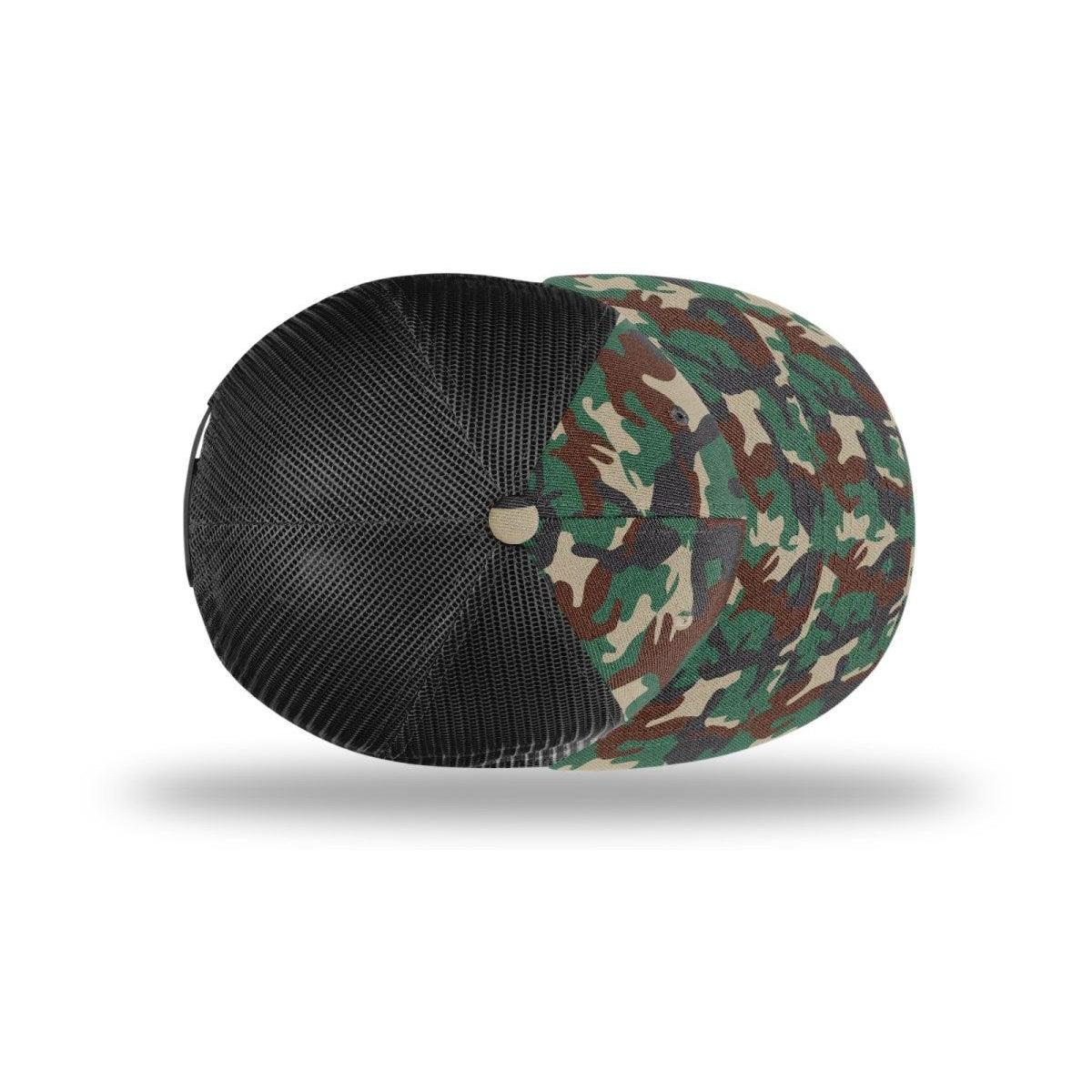 no-logo Richardson Wool Blend Flatbill Trucker-Richardson-Thread Logic