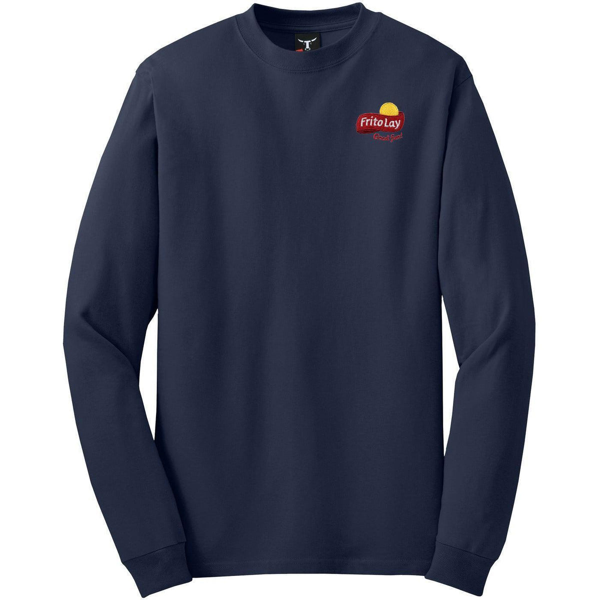 no-logo Hanes Beefy Long Sleeve Cotton T-Shirt-Regular-Hanes-Thread Logic