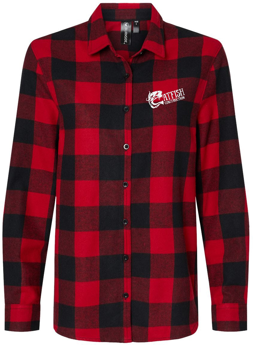 no-logo Burnside Ladies Boyfriend Flannel-Burnside-Thread Logic