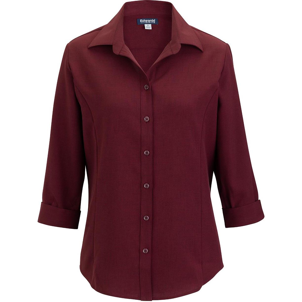 Edwards Flexbatiste Three Quarter Sleeve Women's Shirt