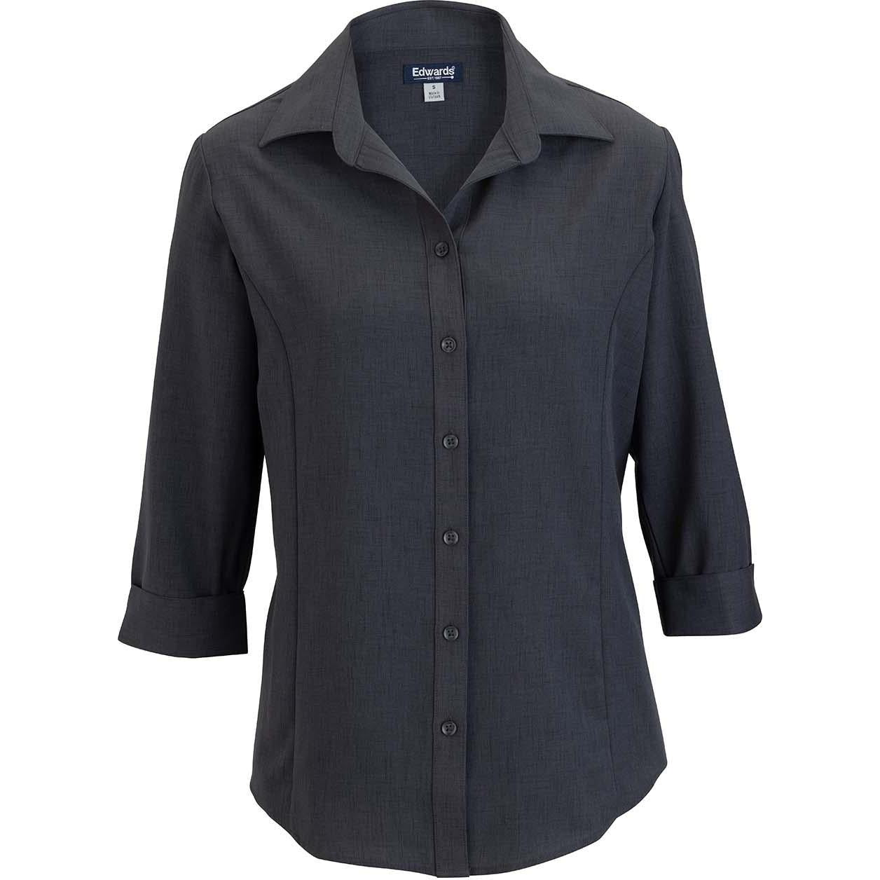 Edwards Flexbatiste Three Quarter Sleeve Women's Shirt