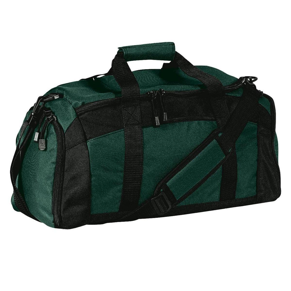 no-logo Port Authority Gym Bag-Bags-Port Authority-Hunter Green-Thread Logic