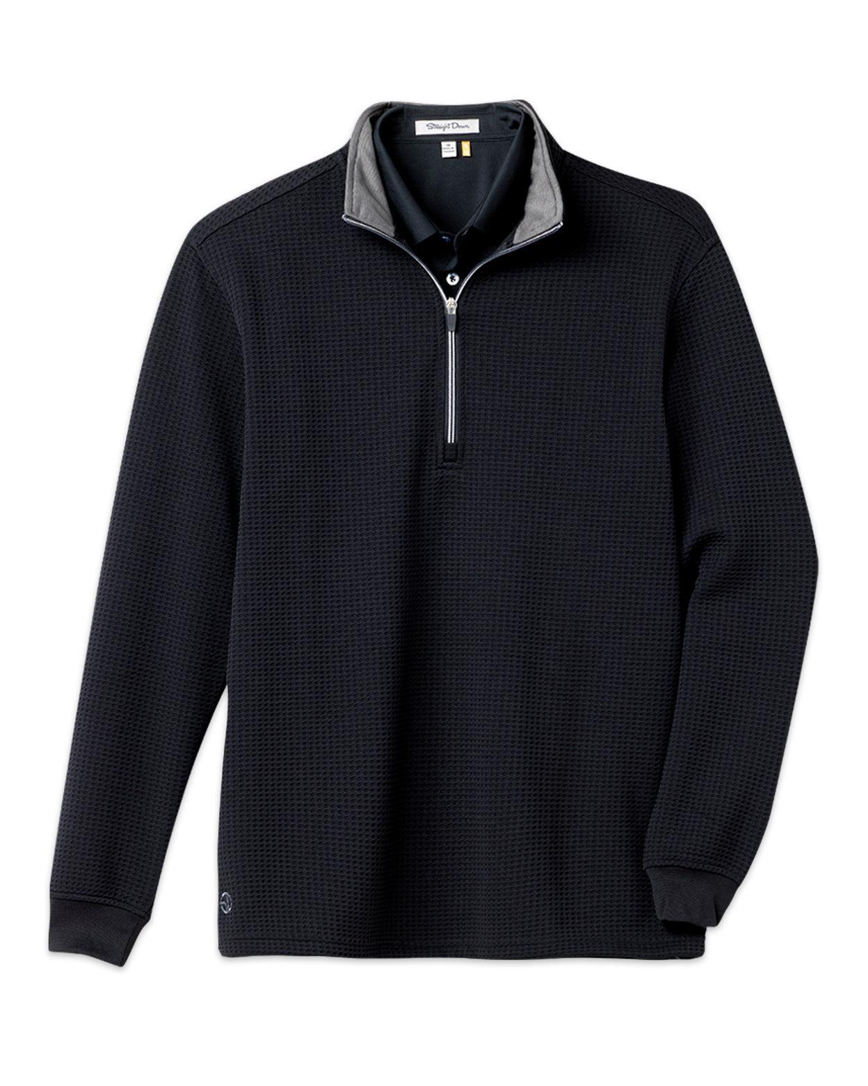 Straight Down Optic Quarter Zip-Quarter Zips-Straight Down-Black-S-*Specialty Item* (may take longer to process and ship separately)-Thread Logic